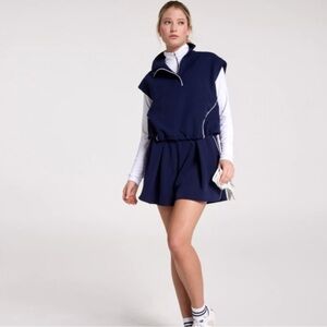 CALIA by Carrie Underwood Women's Golf Fashion Short Opulent Blue Size XL